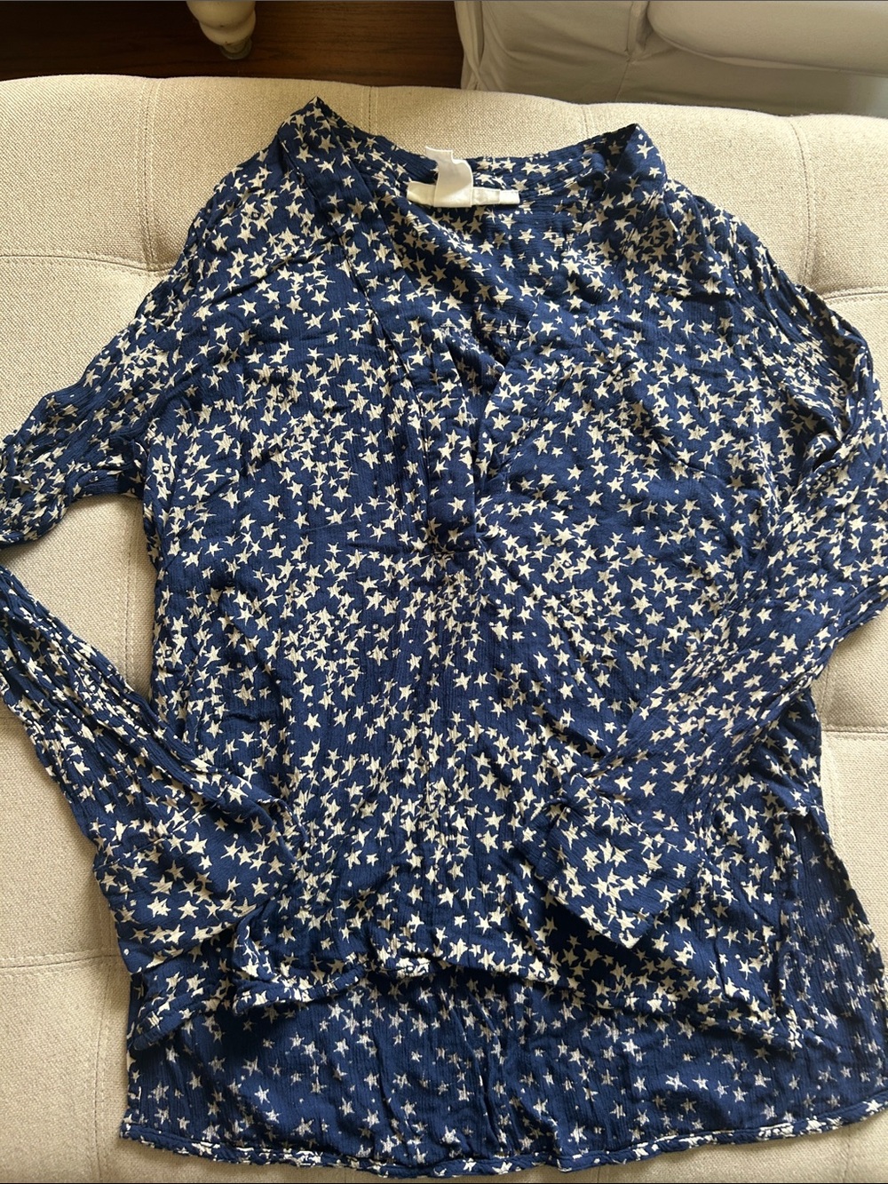 Starry tunic/popover